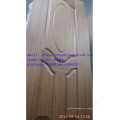 Precio bajo MDF / HDF melamina / revestido de la chapa natural recubierto pieles de la puerta